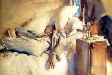  peter oil painting - Peter Harrison Asleep John Singer Sargent
